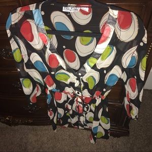 Women’s Plus size 14 multi color Blouse